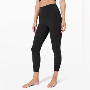 Lululemon Align 25” scalloped leggings